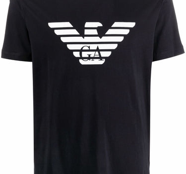 Emporio Armani logo print cotton T-shirt