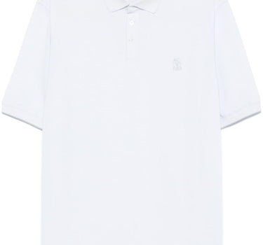 Brunello Cucinelli T-shirts and Polos Clear Blue