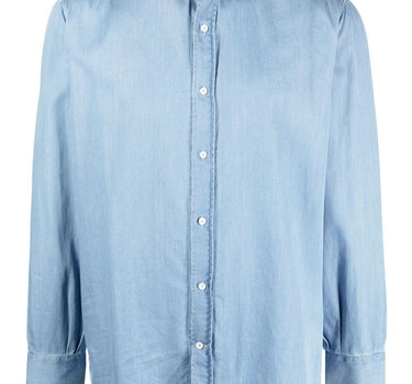 Brunello Cucinelli Shirts Clear Blue