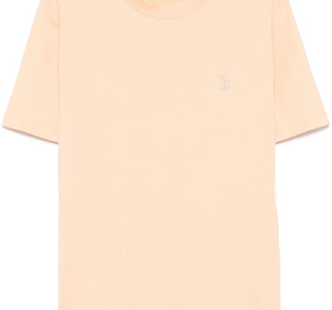 Brunello Cucinelli T-shirts and Polos Orange