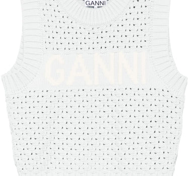 GANNI Sweaters White