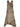 Ganni Ganni Leopard Marl Mesh Long Ruched Crossover Dress