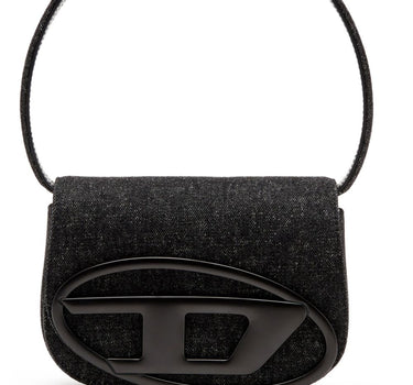Diesel 1DR-Iconic shoulder bag in washed denim