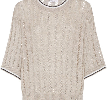 Brunello Cucinelli Sweaters Beige