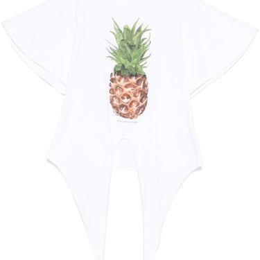 Stella McCartney Pineapple Tie-front Cotton T-Shirt