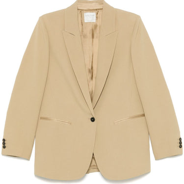 Forte Forte crepe single-breasted blazer