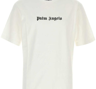 Palm Angels logo print crew neck T-shirt