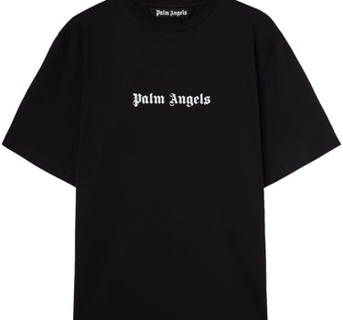 Palm Angels logo print cotton T-shirt