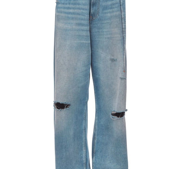 MM6 Maison Margiela flared jeans with folds