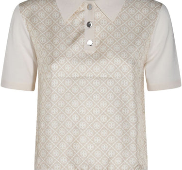 Tory Burch silk polo shirt