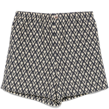 Valentino Geometric Print Shorts