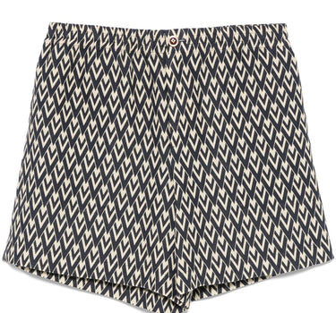 Valentino Geometric Print Shorts