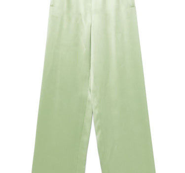 Valentino wide leg silk trousers