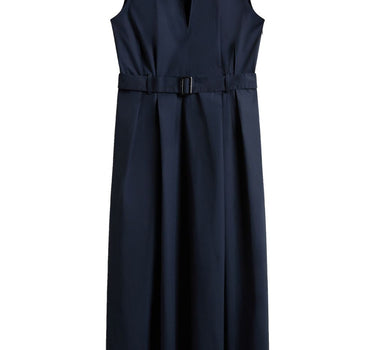 Woolrich Sleeveless dress in pure cotton poplin