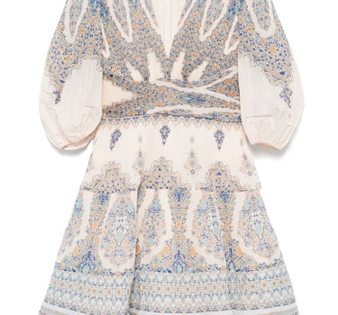 Zimmermann pleated mini dress