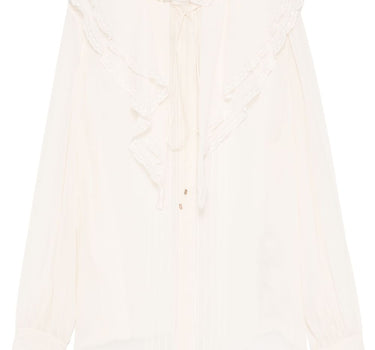 Chloè Silk blouse with ruffles