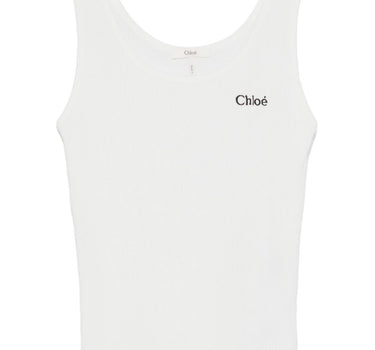 Chloè Jersey tank top