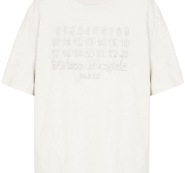 Maison Margiela logo print cotton t-shirt