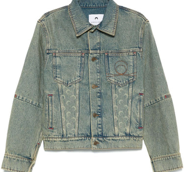 Marine Serre Moon Laser Denim Jacket