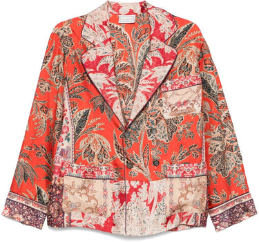 Pierre Louis Mascia aloe silk blazer