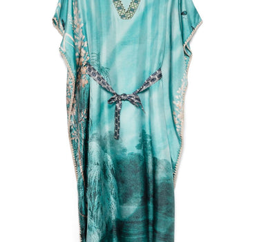 Pierre Louis Mascia aloe silk dress