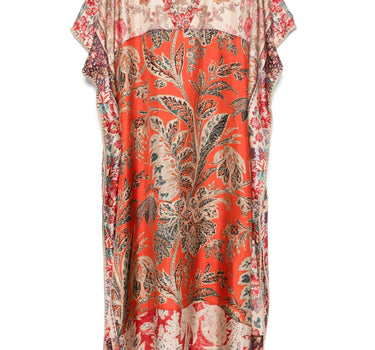 Pierre Louis Mascia Printed Silk Kaftan