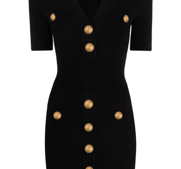 Balmain Dresses Black