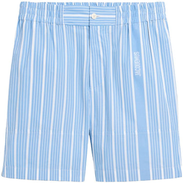 JACQUEMUS Shorts Clear Blue