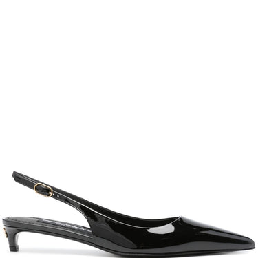 Dolce & Gabbana 40mm patent slingback pumps