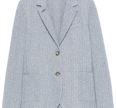 Harris Wharf London single-breasted blazer