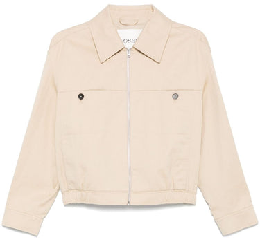 Closed Cotton-linen work jacket