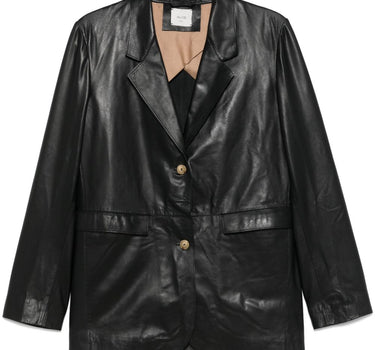 Alysi leather blazer