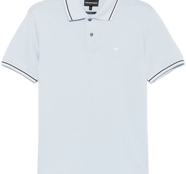 Emporio Armani T-shirts and Polos Clear Blue