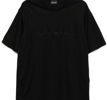 Emporio Armani T-shirts and Polos Black