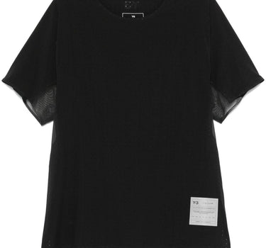 Y-3 T-shirts and Polos Black