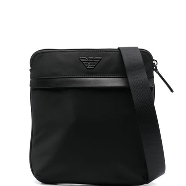 Emporio Armani ASV recycled-nylon flat shoulder bag