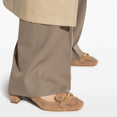 Tod's Suede Slingback Pumps