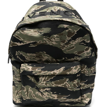 Givenchy Essential U backpack in nylon with camo print