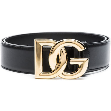 Dolce & Gabbana DG Logo leather belt