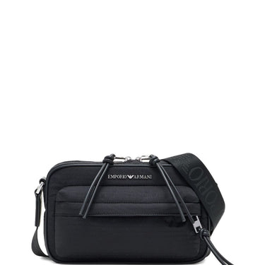Emporio Armani logo-plaque crossbody messenger bag