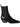 Brunello Cucinelli Brunello Cucinelli Classic Leather Chelsea Boot with Precious Block Heels