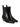 Brunello Cucinelli Brunello Cucinelli Classic Leather Chelsea Boot with Precious Block Heels