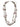 EMPORIO ARMANI EXCLUSIVE Multi-strand necklace with geometric elements
