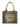 Ganni Leopard-print canvas tote bag