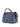 Zanellato Zanellato Postina® Super Baby Bag In Hammered Leather Blue Dream