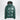 Moncler Green nylon laqué down jacket