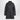 Moncler Black Igesse midi down jacket