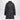 Moncler Black Igesse midi down jacket