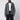 Dries Van Noten Dries Van Noten Grey patterned zip-up wool jacket