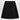 the garment Black cotton-blend Kelly skirt